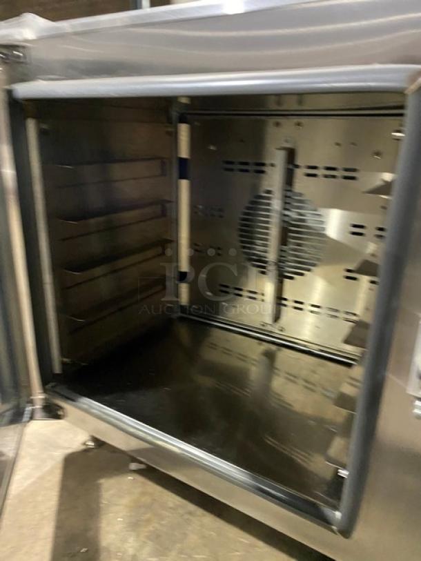 Doyon Commercial Stainless Steel Electric Powered Half Size Countertop Convection Oven! Model: DCOT5 SN: 244010090821! 208V 1 Phase! On Legs! - Image 6 of 8