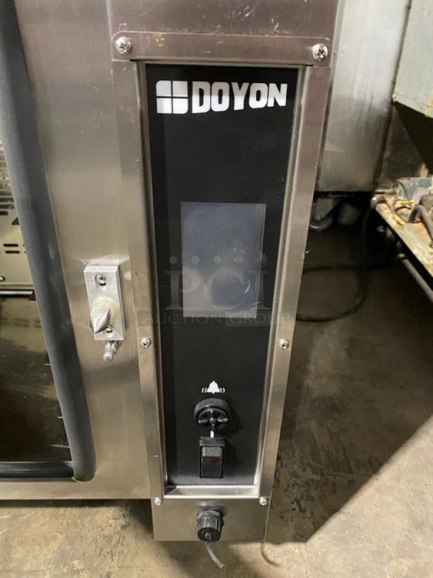 Doyon Commercial Stainless Steel Electric Powered Half Size Countertop Convection Oven! Model: DCOT5 SN: 244010090821! 208V 1 Phase! On Legs! - Image 7 of 8