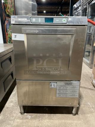 Hobart! New Body Style! Advansys LXe Series Commercial Stainless Steel Undercounter Dishwasher! On Legs!