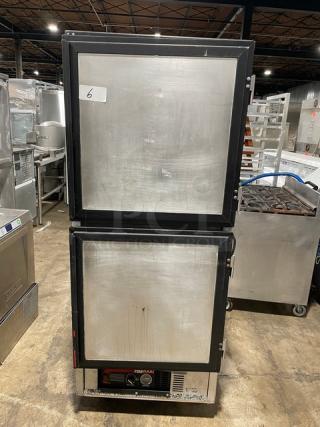 Metro Commercial Half Door Single Section Insulated Heated Holding/Proofing Cabinet! With Wide Pan Slides! Model: C199-HM2000! 120V! On Casters!
