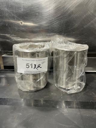 BRAND NEW! Commercial Stainless Steel Vegetable Inset Pan! 2X Your Bid!