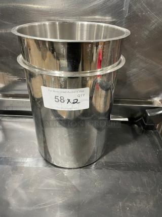 Commercial Stainless Steel Bain Marie! 2X Your Bid!