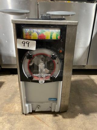 Crathco MP-Massive Production Series Commercial Stainless Steel Electric Powered Countertop Frozen Beverage/Margarita Machine! Model: MPLED SN: 2152010131! 115V 1 Phase! - Item #1190382
