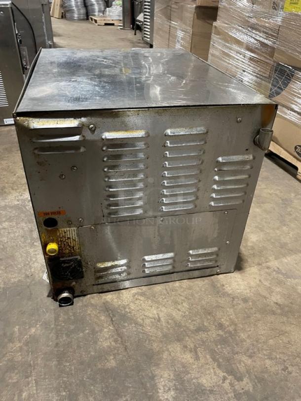 Groen Smart Steam-Boilerless Steamer 100 Series Commercial Stainless Steel Natural Gas Powered Countertop Convection Steamer! With Built-In Pan Rack! - Image 3 of 8