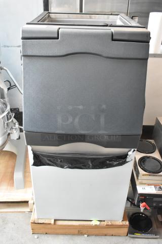 BRAND NEW SCRATCH AND DENT! 2024 Scotsman B322S Ice Storage Bin 370 lb. Stainless Steel Exterior - Item #1192467