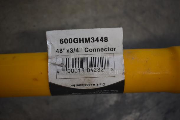 3 BRAND NEW SCRATCH AND DENT! 600GHM3448 48" Mobile Gas Connector Hose - 3/4". 3 Times Your Bid! - Image 3 of 7