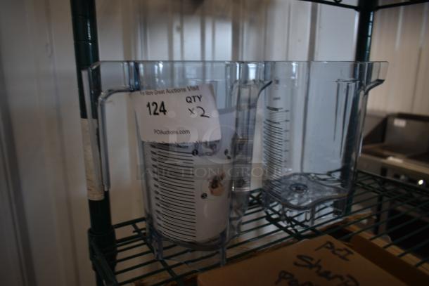 2 BRAND NEW SCRATCH AND DENT! Poly Blender Pitcher. 2 Times Your Bid! - Image 1 of 3