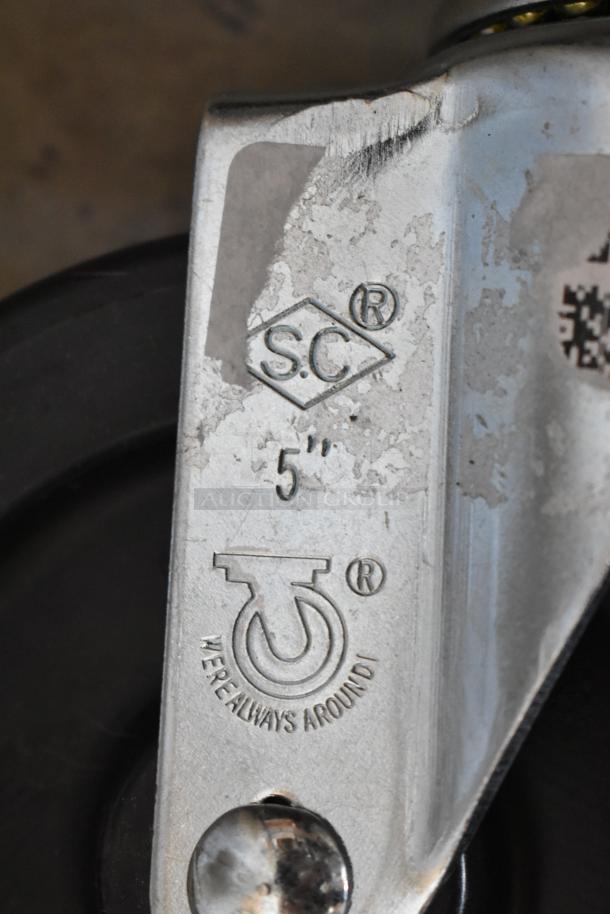 BRAND NEW SCRATCH AND DENT! Lot of 4 Commercial Casters - Image 3 of 4