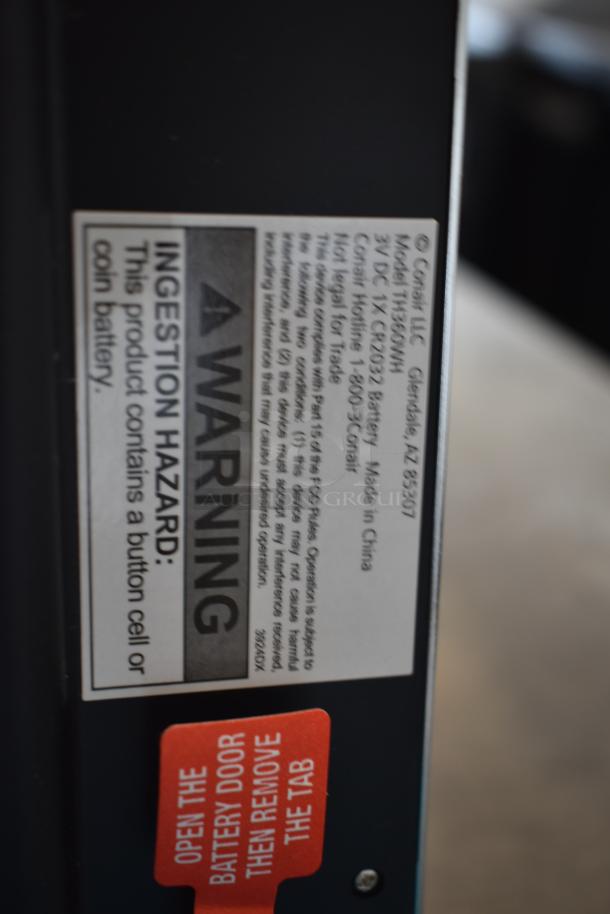 BRAND NEW SCRATCH AND DENT! Conair TH360WH Thinner Digital Precision Chrome and Glass Scale - Image 5 of 5