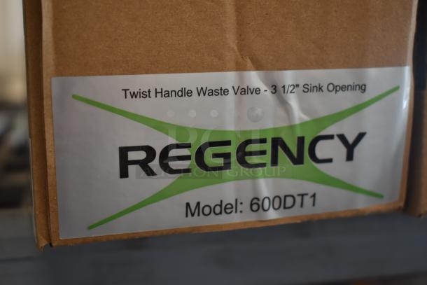 3 BRAND NEW SCRATCH AND DENT! Items Including Regency 600DT1 Twist Handle Waste Valve - 3 1/2" Sink Opening. 3 Times Your Bid! - Image 3 of 3