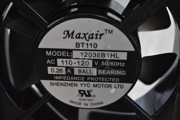 4 BRAND NEW SCRATCH AND DENT! Various Items Including W1G172-EC95-11A Fan, 2 Maxair BT110 12038B1HL Fan, ECY-02-U-120 Fan. 4 Times Your Bid! - Image 5 of 8