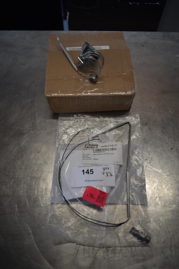 2 BRAND NEW SCRATCH AND DENT! Various Items Including MainStreet Equipment 541200728 200-400 Degrees Fahrenheit Thermostat for Floor Fryers and Pitco® B6700608-CL Probe Service Kit. 2 Times Your Bid! - Image 1 of 8