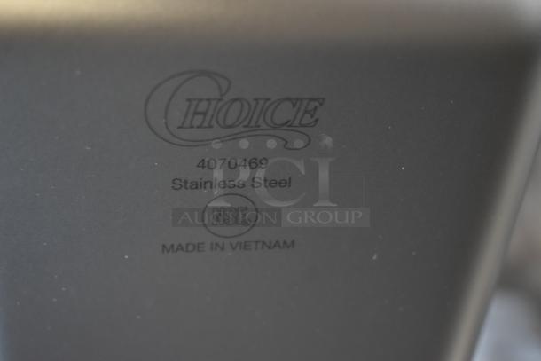 16 BRAND NEW SCRATCH AND DENT! Various Items Including 92290243 Vollrath 90243 Super Pan 3® 1/2 Size 4" Deep Anti-Jam Perforated Stainless Steel Steam Table / Hotel Pan - 22 Gauge, Vollrath 2220649 1/6 Size Stainless Steel Food Pan - 4" Deep, Choice 4070469 1/4 Size 6" Deep Anti-Jam Stainless Steel Steam Table / Hotel Pan - 24 Gauge. 16 Times Your Bid! - Image 8 of 8