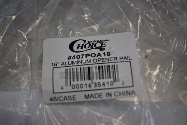 BRAND NEW SCRATCH AND DENT! Choice 407POA16 15" Aluminum Pail Opener - Image 4 of 4
