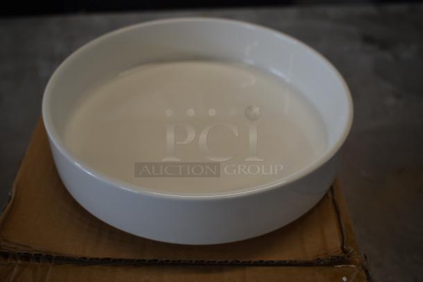 6 BRAND NEW SCRATCH AND DENT! Boxes of 2 White Ceramic Bowls. 6 Times Your Bid! - Image 1 of 3