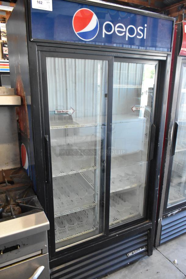 True GDM-33 Metal Commercial 2 Door Reach In Cooler Merchandiser w/ Poly Coated Racks. 115 Volts, 1 Phase. - Image 1 of 6