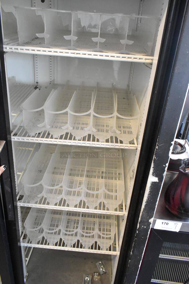 True GDM-33 Metal Commercial 2 Door Reach In Cooler Merchandiser w/ Poly Coated Racks. 115 Volts, 1 Phase. - Image 6 of 7