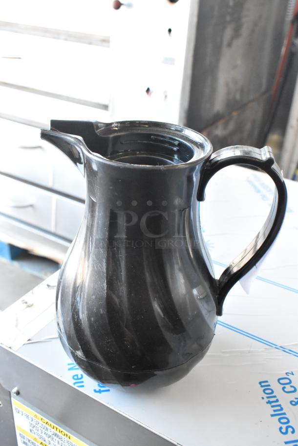 Winco V8W-42 Black Poly Coffee Urn. Missing Lid. - Image 1 of 5