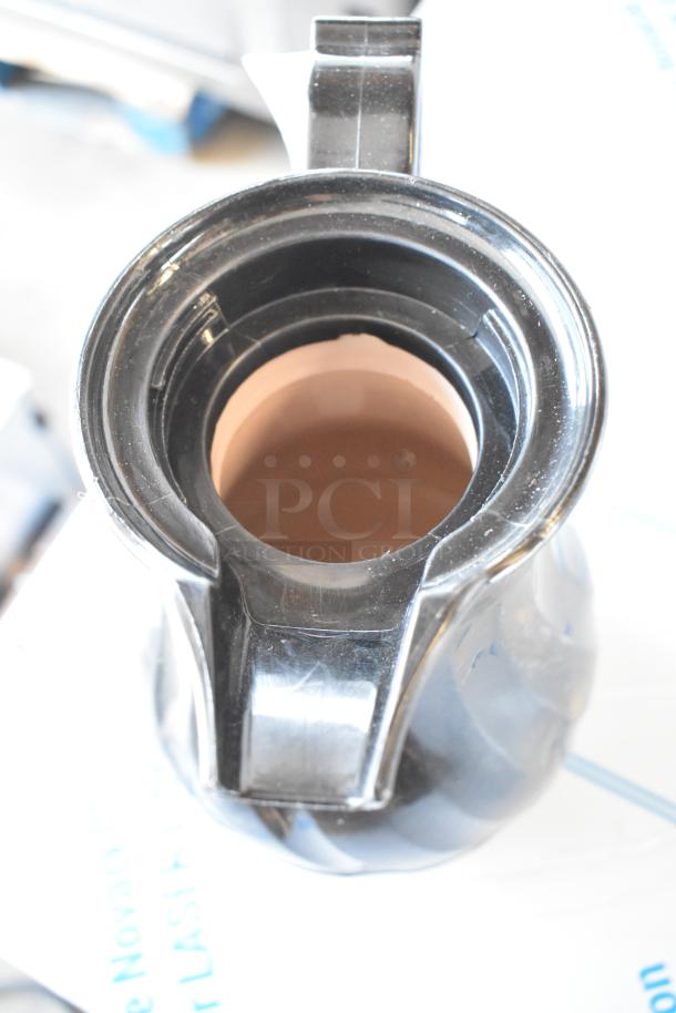 Winco V8W-42 Black Poly Coffee Urn. Missing Lid. - Image 4 of 5