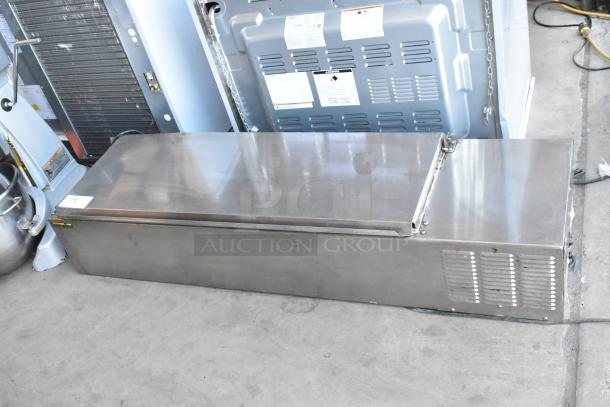 Silver King SKPS12/C1 Stainless Steel Commercial Countertop Refrigerated Rail. 115 Volts, 1 Phase. - Image 1 of 7