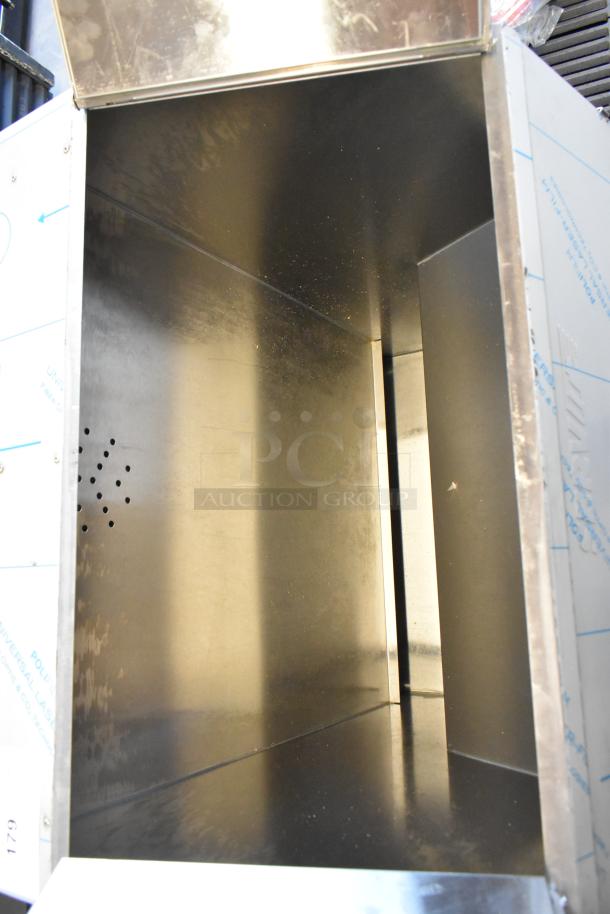 BRAND NEW SCRATCH AND DENT! 2024 ServIt 423TCW46 Stainless Steel Commercial 46 Gallon First-In First-Out Chip Warmer / Merchandiser. 120 Volts, 1 Phase. - Image 3 of 6