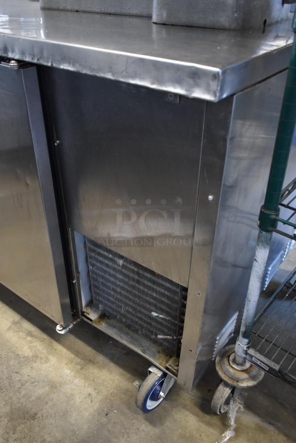 True TWT-119 Stainless Steel Commercial 4 Door Work Top Cooler on Commercial Casters. 115 Volts, 1 Phase. - Image 3 of 7