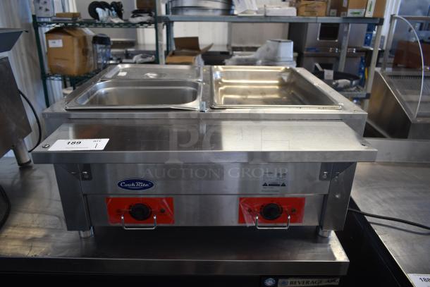 2021 Cook Rite CSTEA-2 Stainless Steel Commercial Countertop Electric Powered 2 Bay Food Warmer. 120 Volts, 1 Phase. - Image 1 of 8