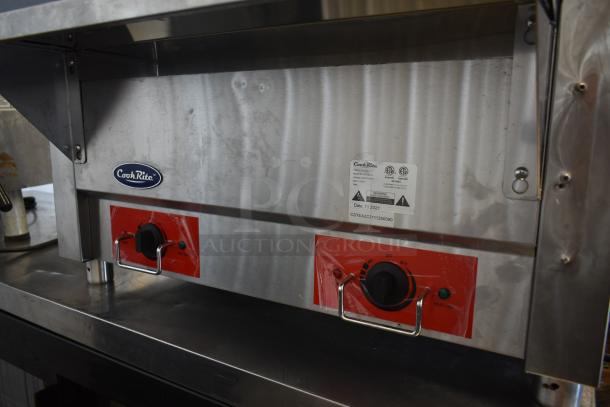 2021 Cook Rite CSTEA-2 Stainless Steel Commercial Countertop Electric Powered 2 Bay Food Warmer. 120 Volts, 1 Phase. - Image 5 of 8