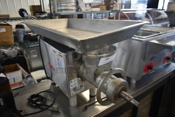 Torrey M-22 RW Metal Commercial Countertop Meat Grinder. 115 Volts, 1 Phase. - Image 2 of 7