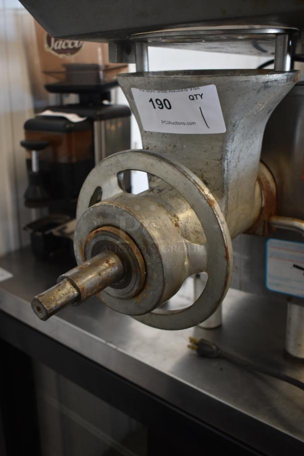 Torrey M-22 RW Metal Commercial Countertop Meat Grinder. 115 Volts, 1 Phase. - Image 4 of 7