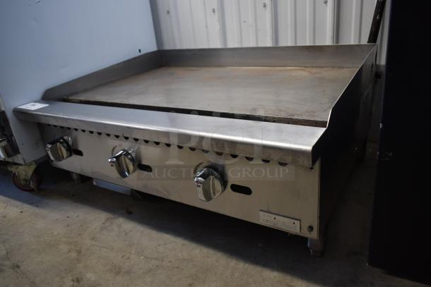 Migali Stainless Steel Commercial Countertop Flat Top Griddle. - Image 2 of 6