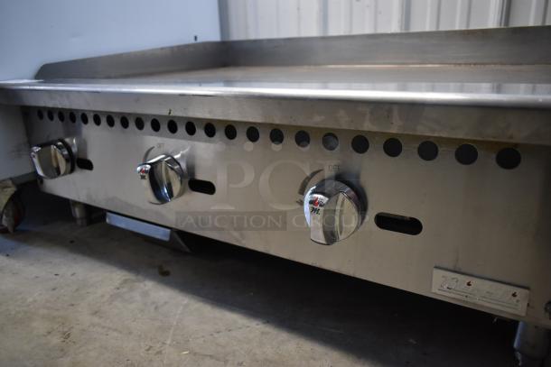 Migali Stainless Steel Commercial Countertop Flat Top Griddle. - Image 4 of 6