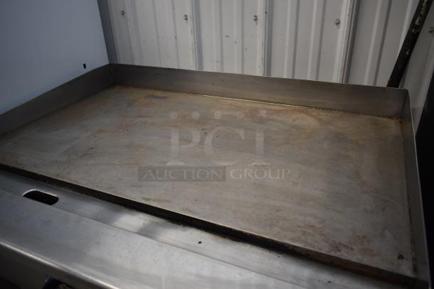 Migali Stainless Steel Commercial Countertop Flat Top Griddle. - Image 5 of 6