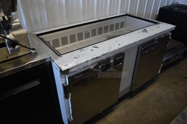 2019 Leader ESLM60 S/C Stainless Steel Commercial Prep Table. 115 Volts, 1 Phase. - Image 2 of 8