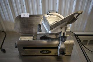 Globe 500 Stainless Steel Commercial Countertop Meat Slicer w/ Blade Sharpener. 115 Volts, 1 Phase. - Item #1192797