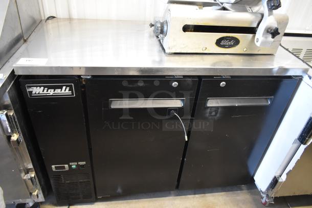 Migali C-BB48 Metal Commercial 2 Door Back Bar Cooler. 115 Volts, 1 Phase. - Image 1 of 8