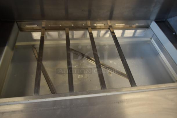 Beverage Air SP48-18M Stainless Steel Commercial Sandwich Salad Prep Table Bain Marie Mega Top on Commercial Casters. 115 Volts, 1 Phase. - Image 3 of 6