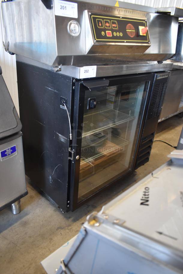 Beverage Air BB36HC-1-G-B-27 Metal Commercial Single Door Undercounter Cooler Merchandiser on Commercial Casters. 115 Volts, 1 Phase. - Image 2 of 8