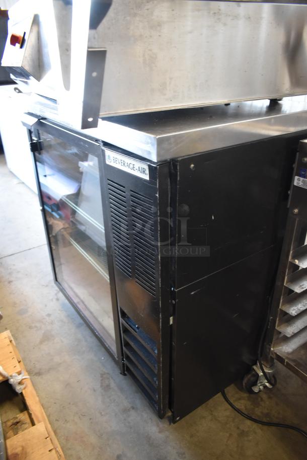 Beverage Air BB36HC-1-G-B-27 Metal Commercial Single Door Undercounter Cooler Merchandiser on Commercial Casters. 115 Volts, 1 Phase. - Image 3 of 8
