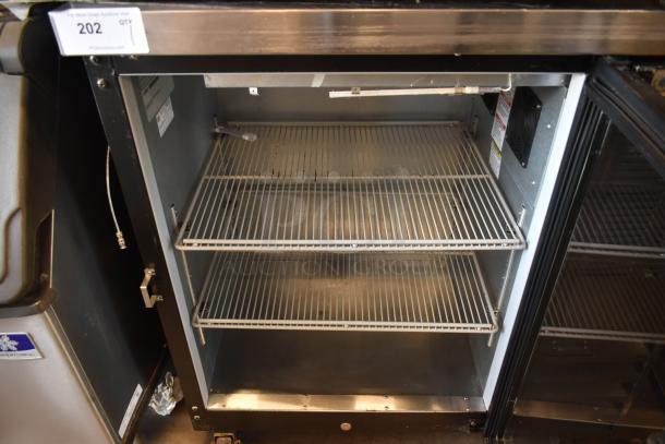 Beverage Air BB36HC-1-G-B-27 Metal Commercial Single Door Undercounter Cooler Merchandiser on Commercial Casters. 115 Volts, 1 Phase. - Image 6 of 8