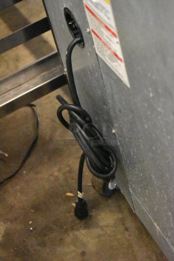 Beverage Air BB36HC-1-G-B-27 Metal Commercial Single Door Undercounter Cooler Merchandiser on Commercial Casters. 115 Volts, 1 Phase. - Image 8 of 8