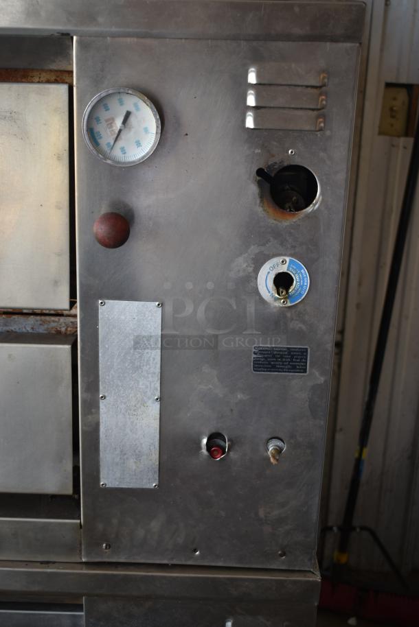 2 Bari 648 Stainless Steel Commercial Natural Gas Powered Single Deck Pizza Oven. 128,000 BTU. 2 Times Your Bid! - Image 3 of 11