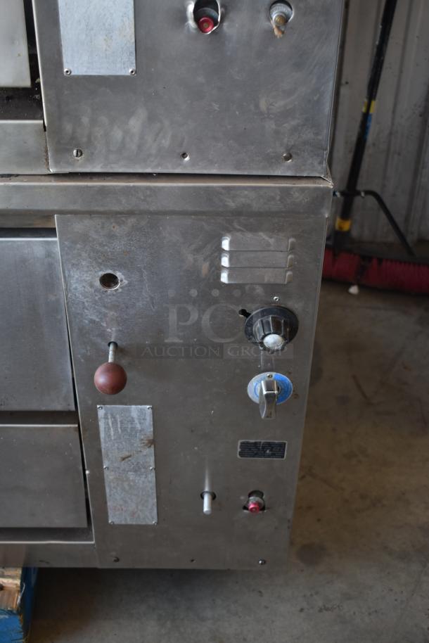 2 Bari 648 Stainless Steel Commercial Natural Gas Powered Single Deck Pizza Oven. 128,000 BTU. 2 Times Your Bid! - Image 4 of 11