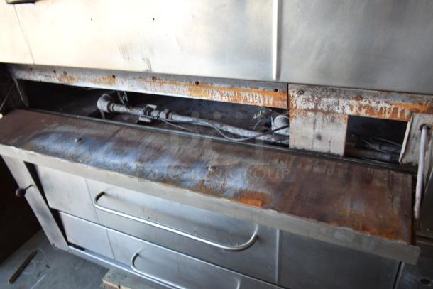 2 Bari 648 Stainless Steel Commercial Natural Gas Powered Single Deck Pizza Oven. 128,000 BTU. 2 Times Your Bid! - Image 6 of 11