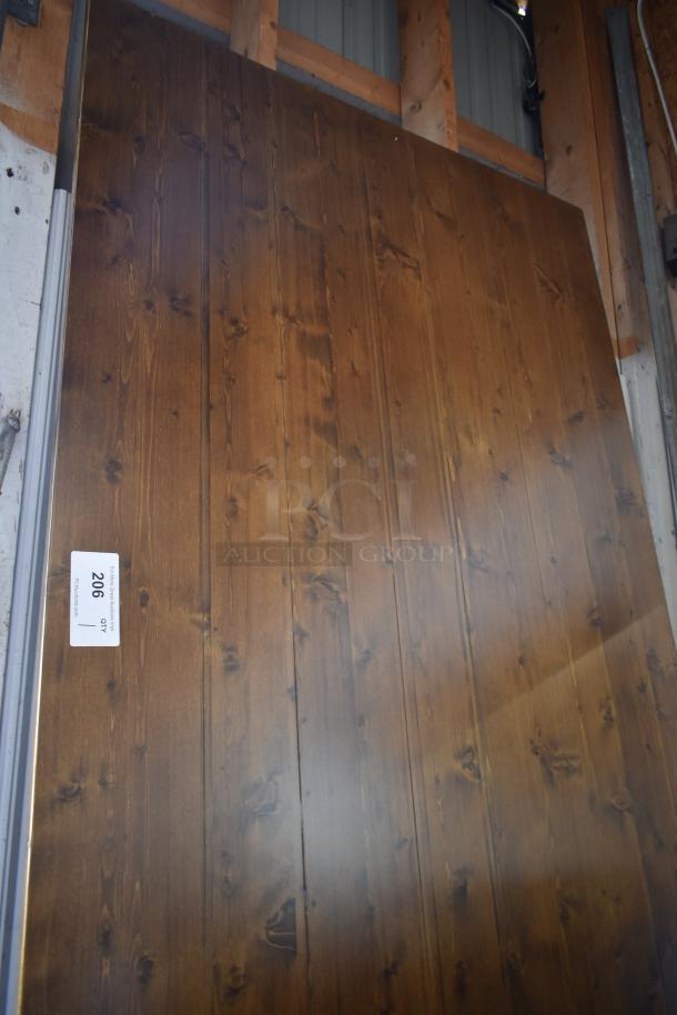 Wooden Tabletop. - Image 2 of 6