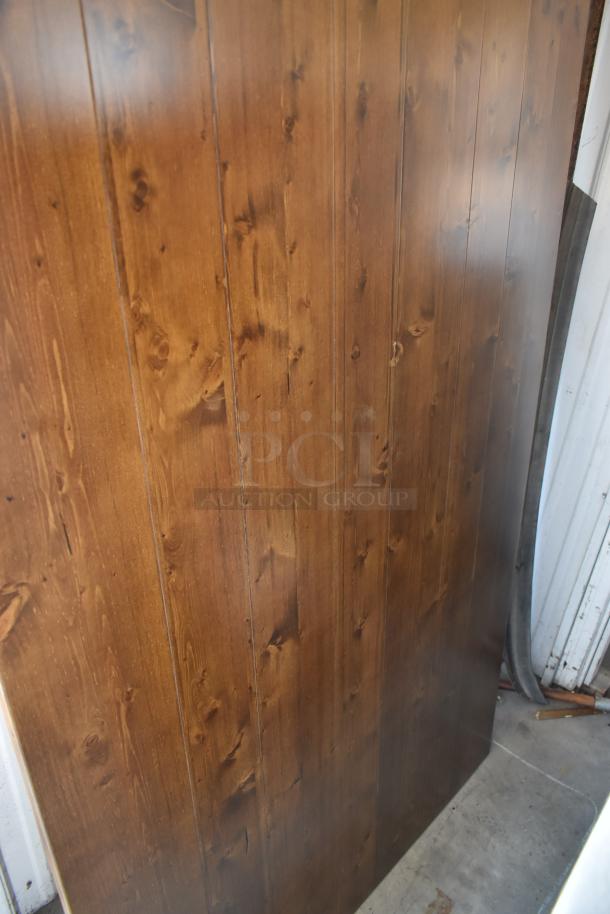 Wooden Tabletop. - Image 3 of 6