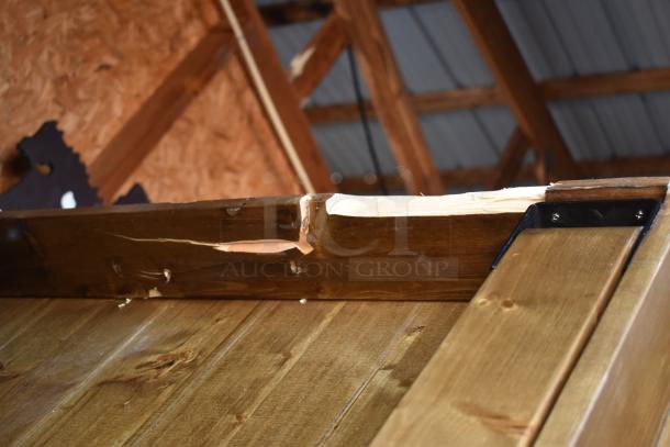 Wooden Tabletop. - Image 5 of 6