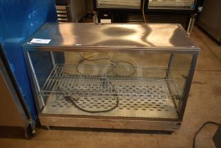 Metal Countertop Display Case Merchandiser. 115 Volts, 1 Phase.