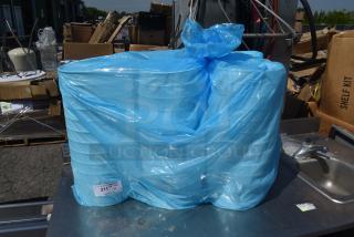 BRAND NEW SCRATCH AND DENT! Lot of White Poly Buckets