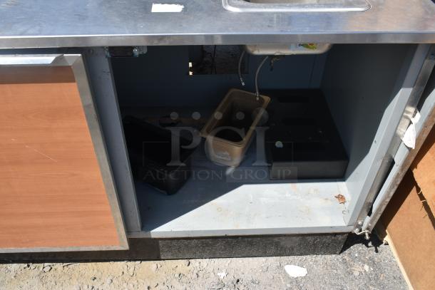 Duke SUBPS-60-RM Stainless Steel Commercial Counter w/ Sink Basin and 1 Door. - Image 3 of 6